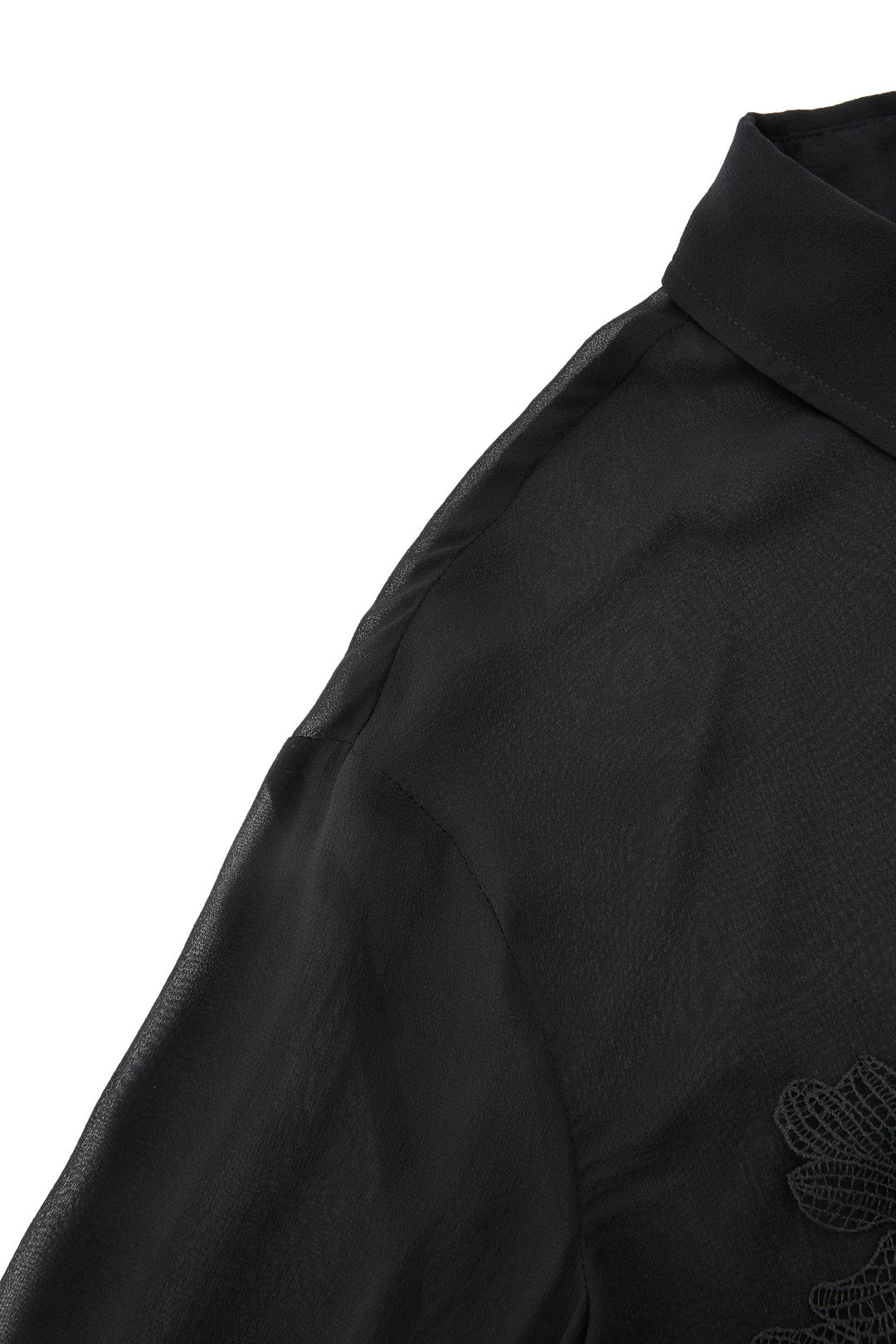 LUXURY | 100% Silk | Shirt Collar Blouse