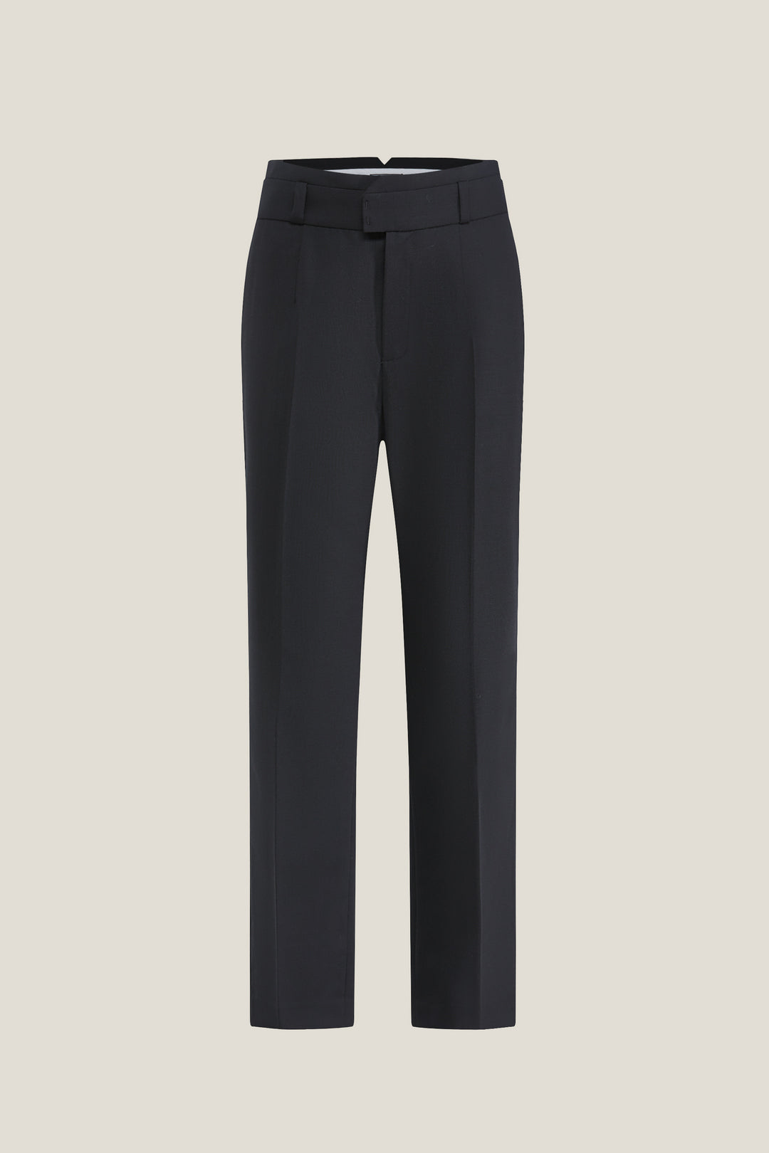 BLAACK LUXURY-luxury-100%-wool-regular-waist-suit-pants-61954313-Black