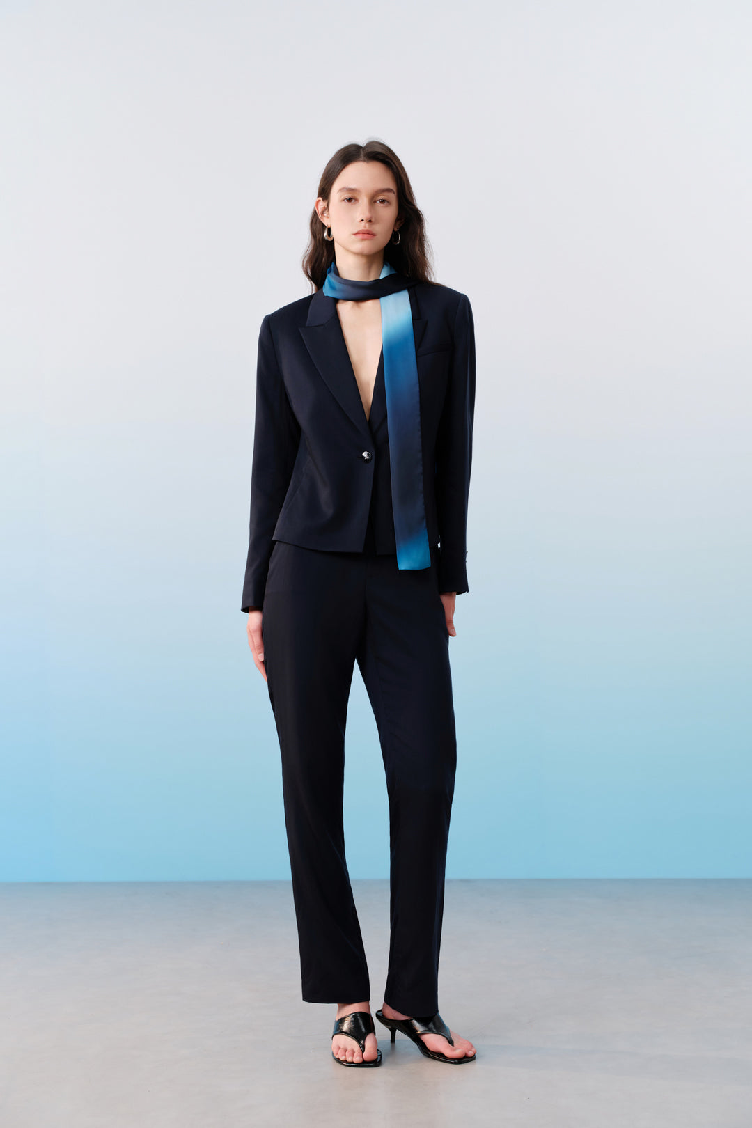 BLAACK WOMAN-blaack-machine-washable-regular-waist-suit-pants-61955053-Blue