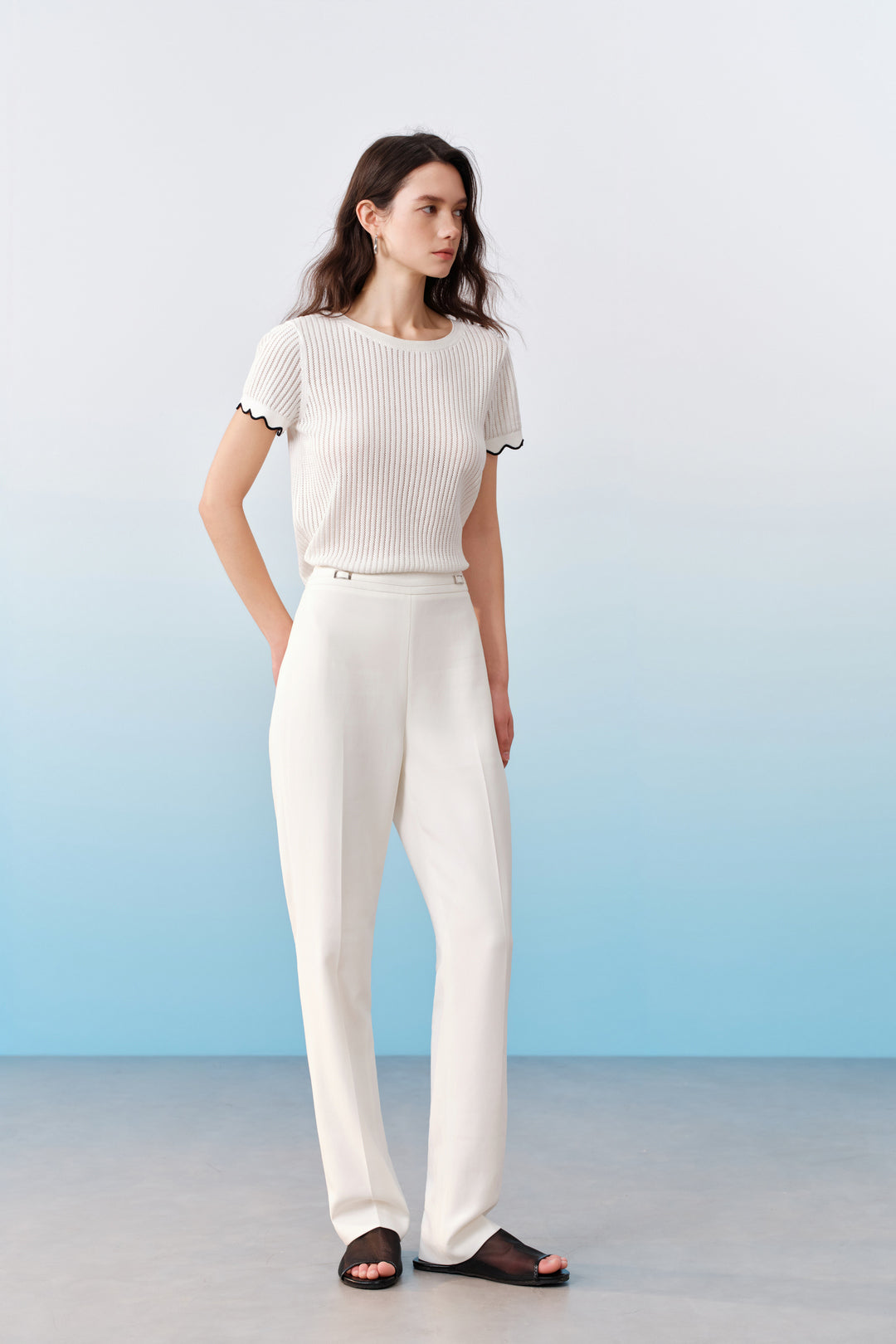 BLAACK WOMAN-blaack-machine-washable-regular-waist-suit-pants-61957043-White