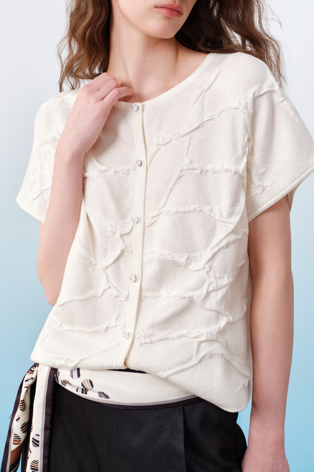 BLAACK | Machine Washable | Round Neck 圓領針織外套