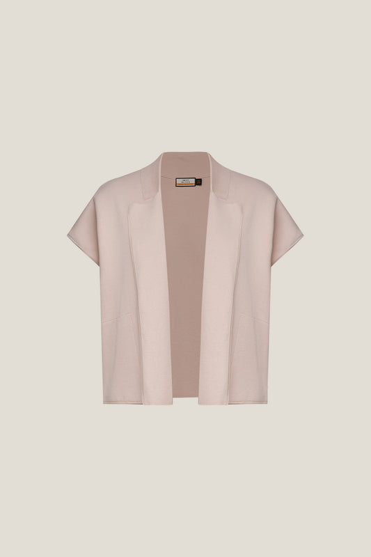 BLAACK LUXURY-luxury-machine-washable-lapel-collar-cardigan-61975305-Pink