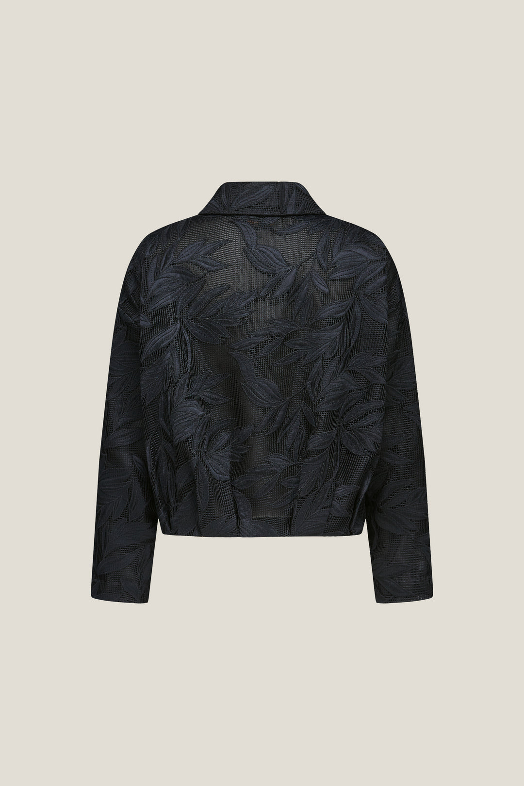 BLAACK LUXURY-luxury-shirt-collar-jacket-61981040-Black
