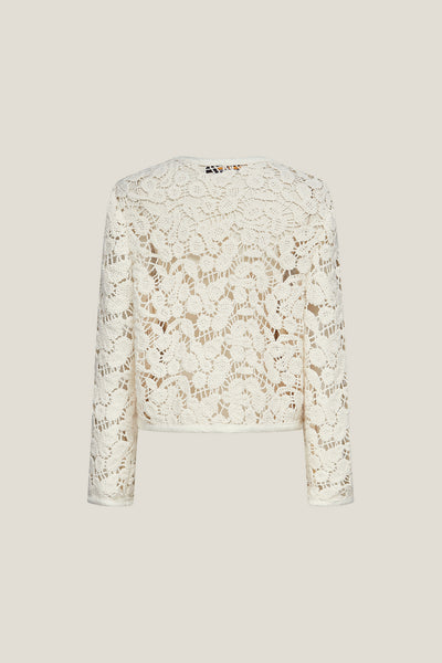 BLAACK LUXURY-luxury-round-neck-jacket-61983020-White