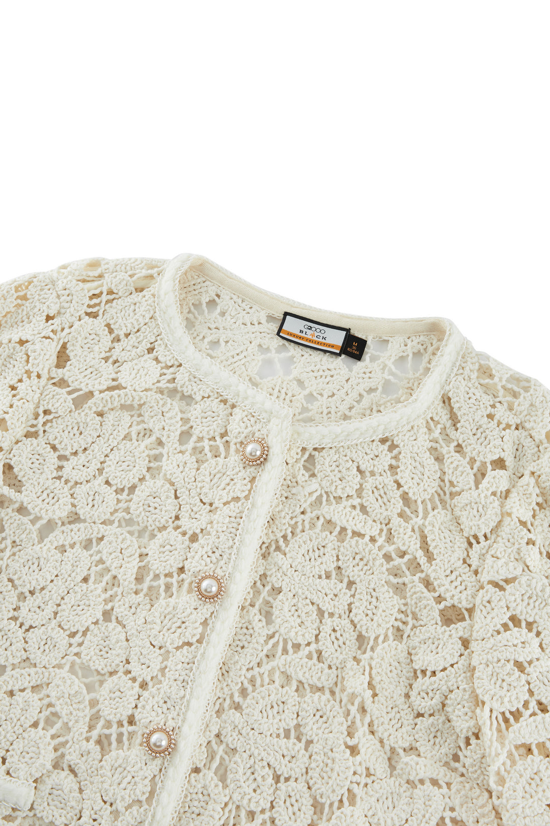 LUXURY | Round Neck Jacket