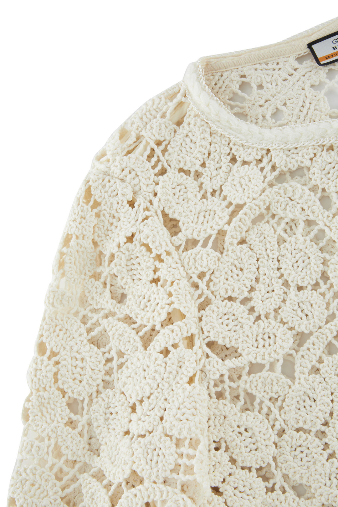 LUXURY | Round Neck Jacket