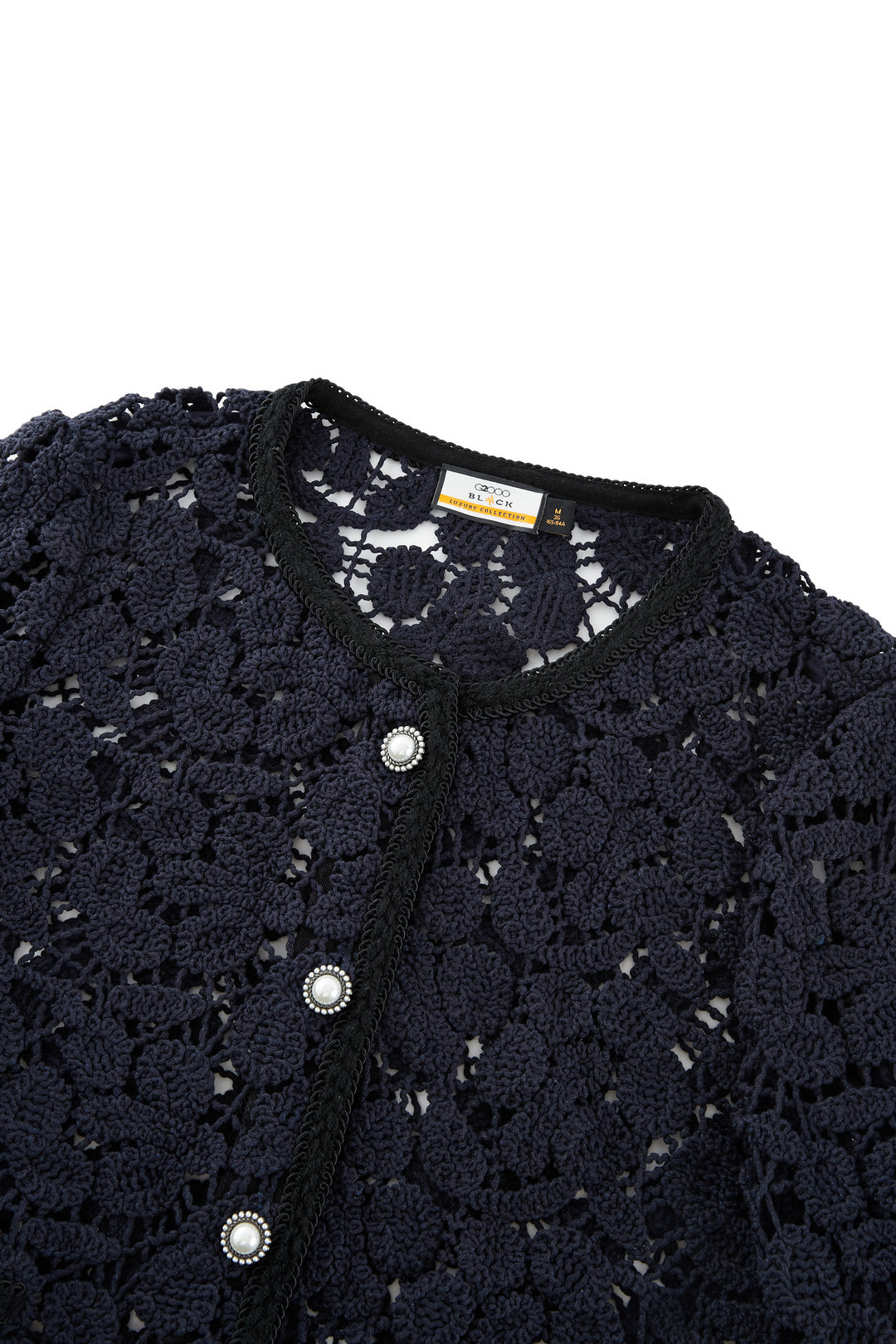LUXURY | Round Neck Jacket
