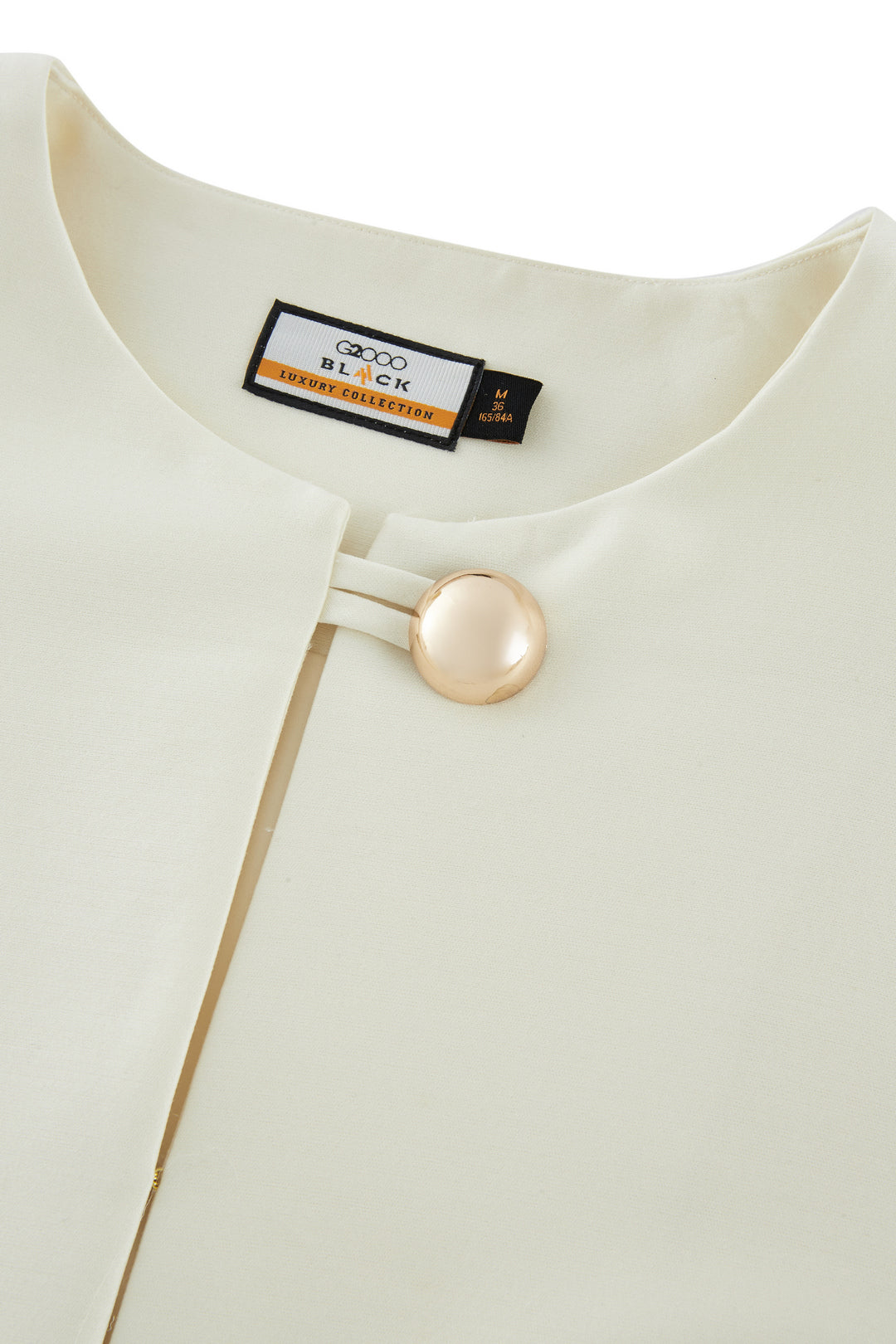 LUXURY | Premium Wool-Silk Blend | Round Neck Jacket