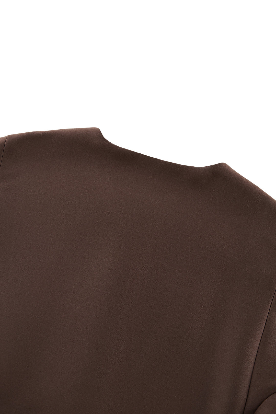 LUXURY | Premium Wool-Silk Blend | Round Neck Jacket