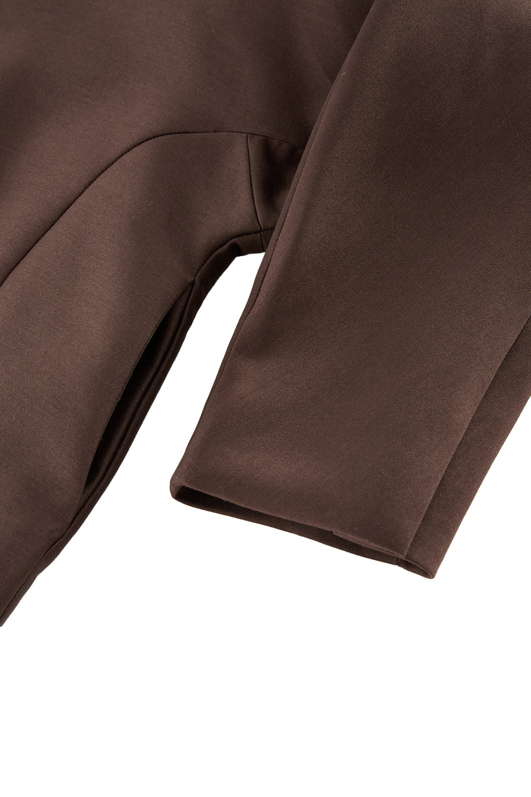 LUXURY | Premium Wool-Silk Blend | Round Neck Jacket