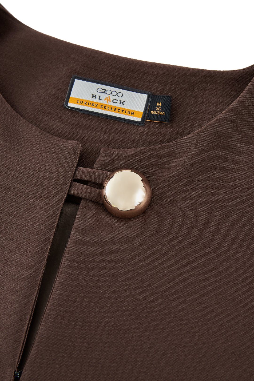 LUXURY | Premium Wool-Silk Blend | Round Neck Jacket