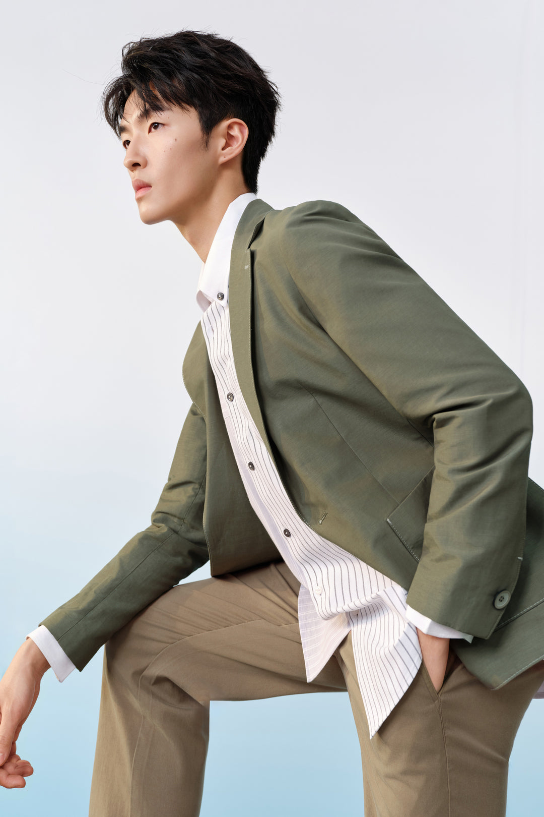 G2000 MAN-machine-washable-blazer-63119702-Green