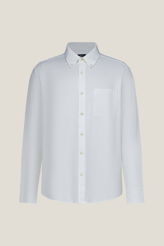 G2000 MAN-high-cotton-long-sleeve-casual-shirt-63121938-White