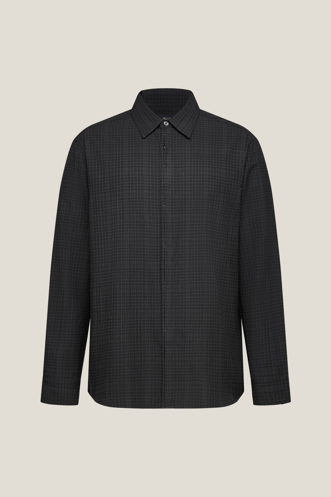 G2000 MAN-comfort-fit-long-sleeve-casual-shirt-63123778-Black