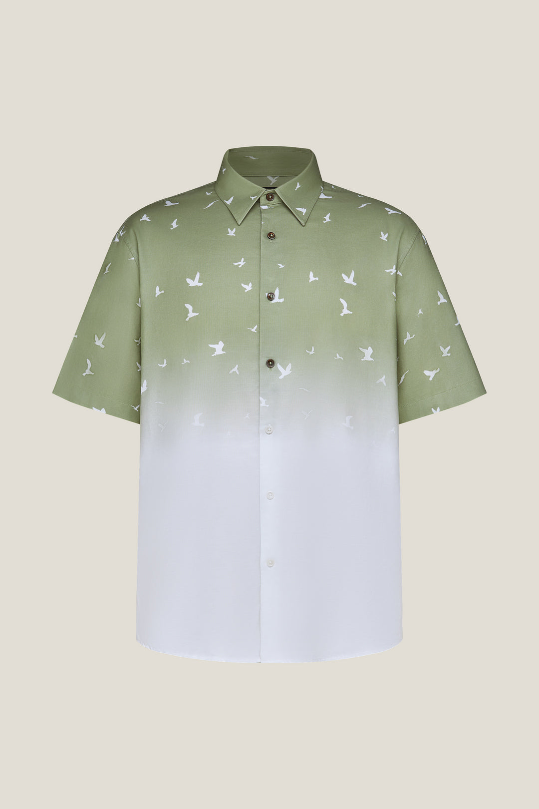 G2000 MAN-non-iron-short-sleeve-casual-shirt-63130844-Green