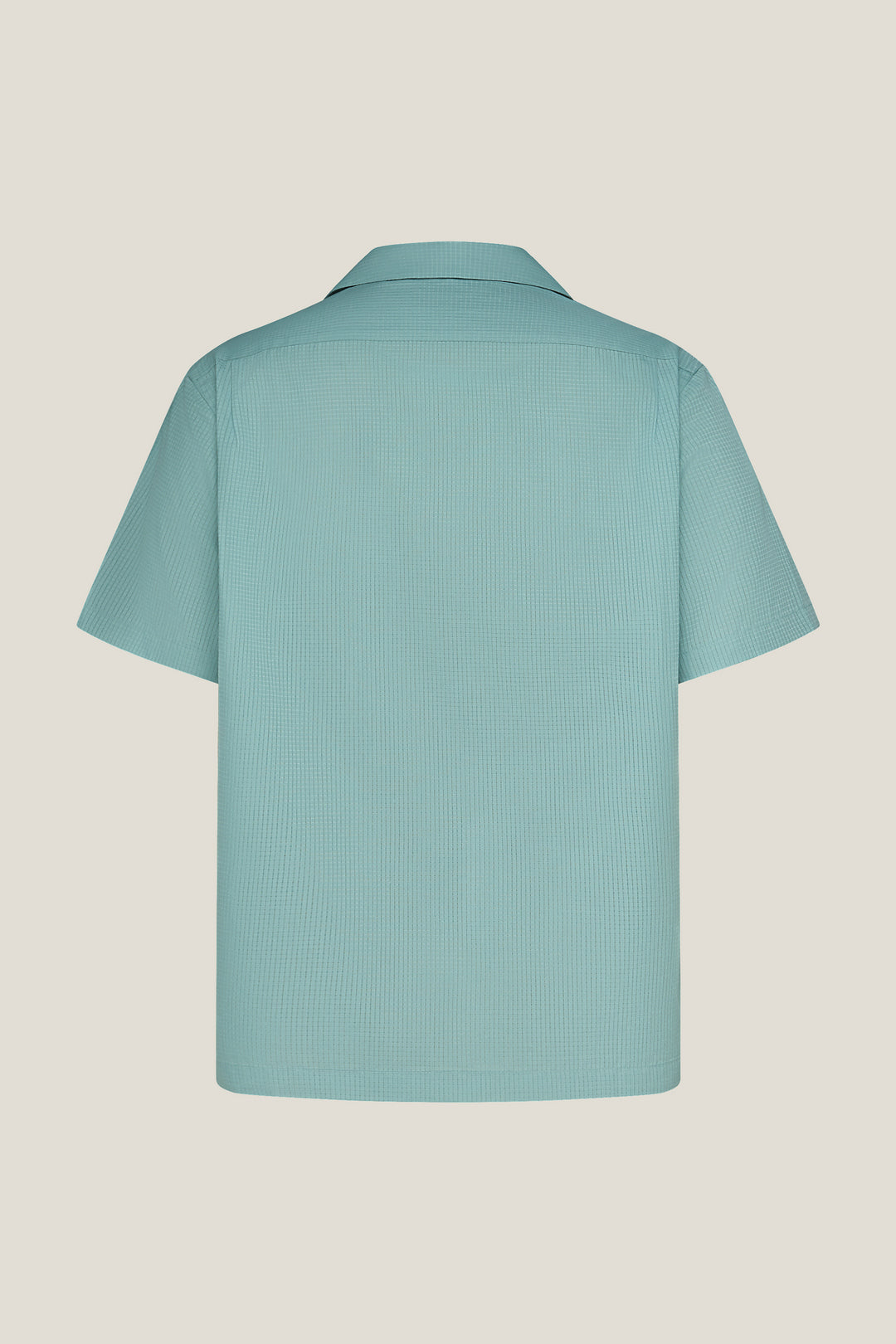 Linen Blend Short-Sleeve Casual Shirt