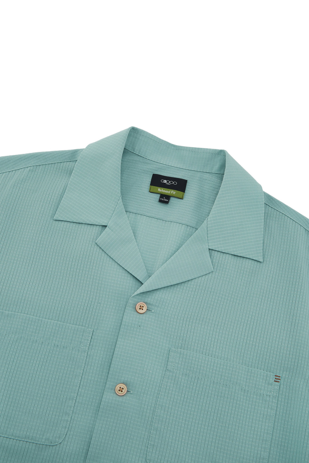 Linen Blend Short-Sleeve Casual Shirt