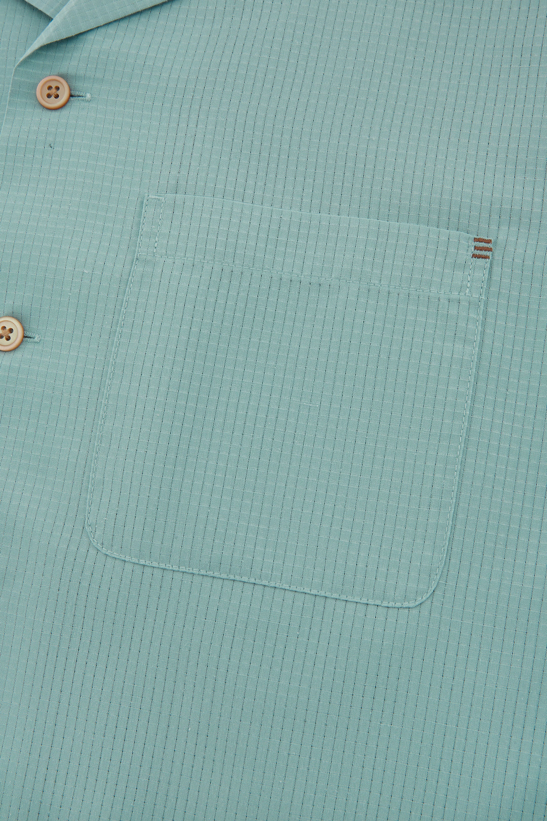 Linen Blend Short-Sleeve Casual Shirt