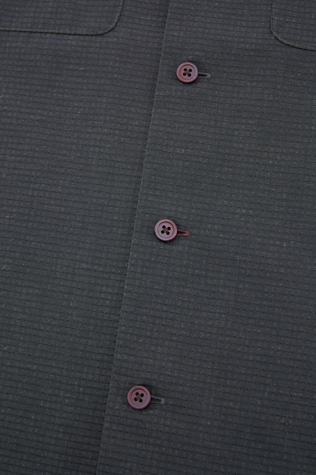 Linen Blend Short-Sleeve Casual Shirt