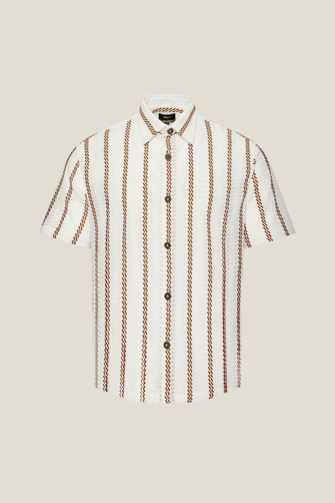 G2000 MAN-relax-fit-short-sleeve-casual-shirt-63133804-White