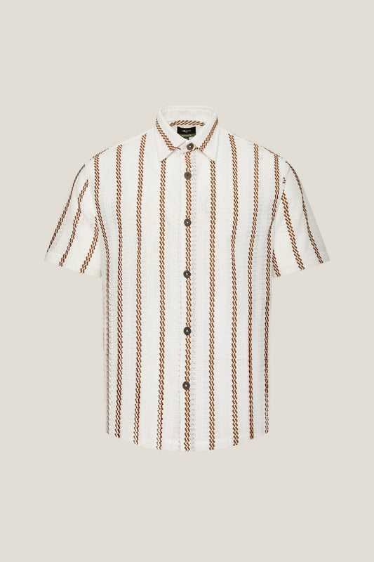 G2000 MAN-relax-fit-short-sleeve-casual-shirt-63133804-White