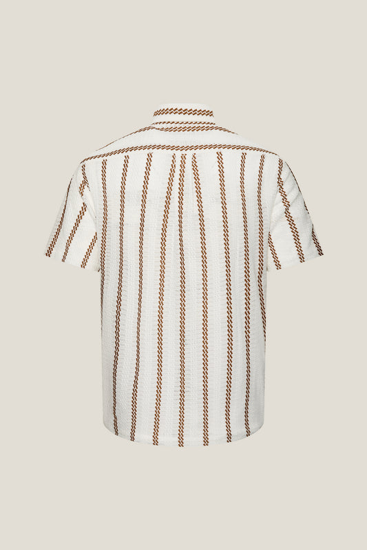 Relax Fit Short-Sleeve Casual Shirt