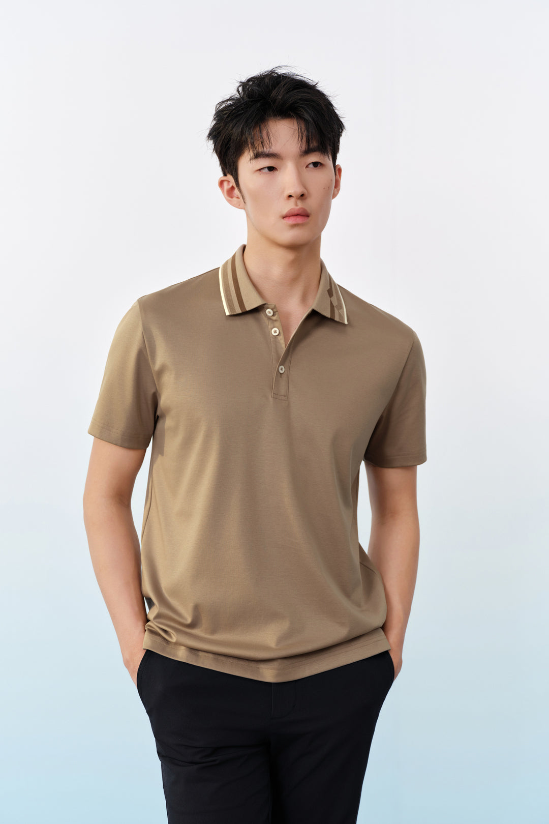G2000 MAN-cool-touch-polo-shirt-63140068-Brown