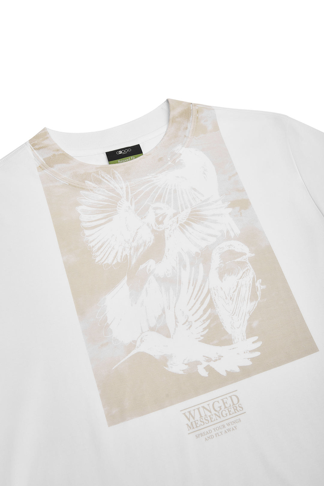 100% Cotton Short-Sleeve Casual T-Shirt