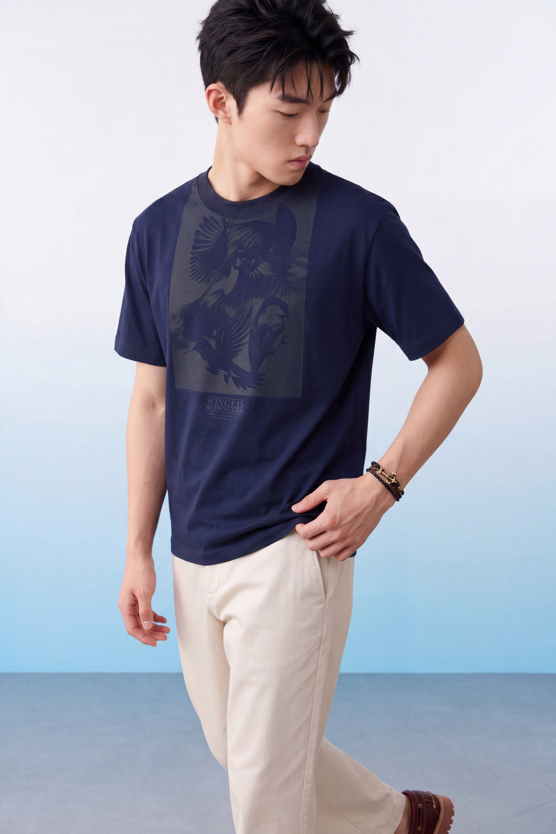 G2000 MAN-100-cotton-short-sleeve-casual-t-shirt-63140324-Blue