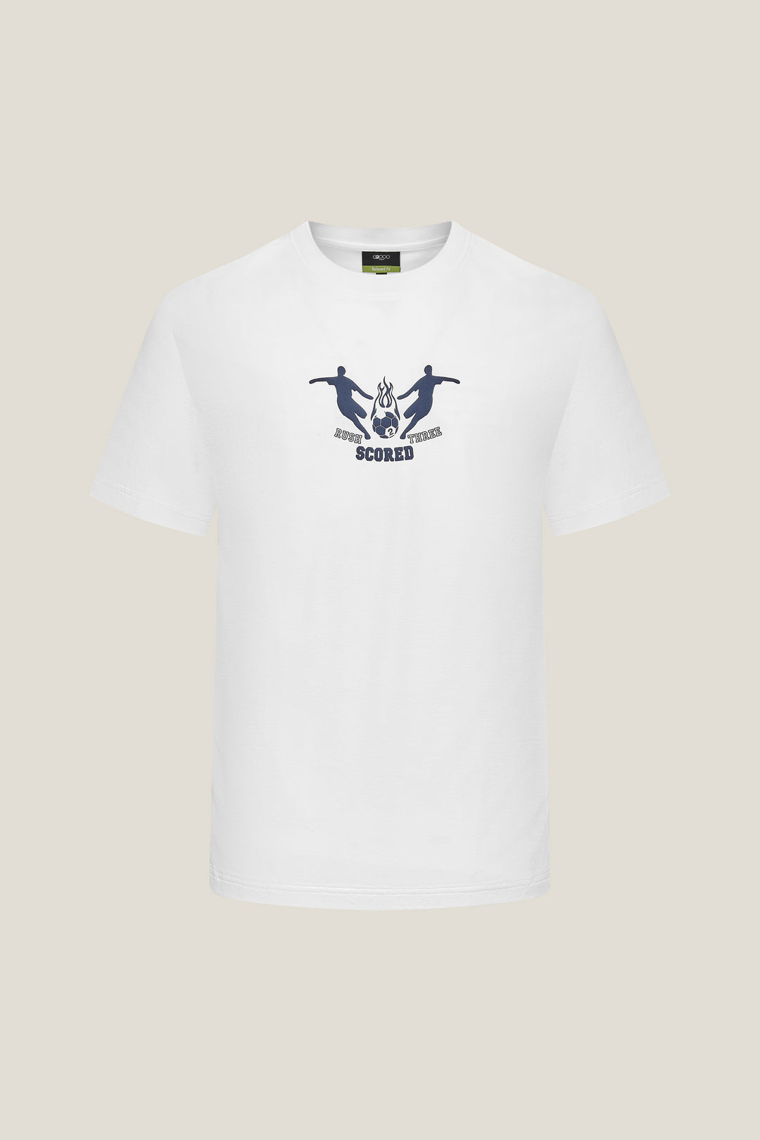 100% Cotton Short-Sleeve Casual T-Shirt