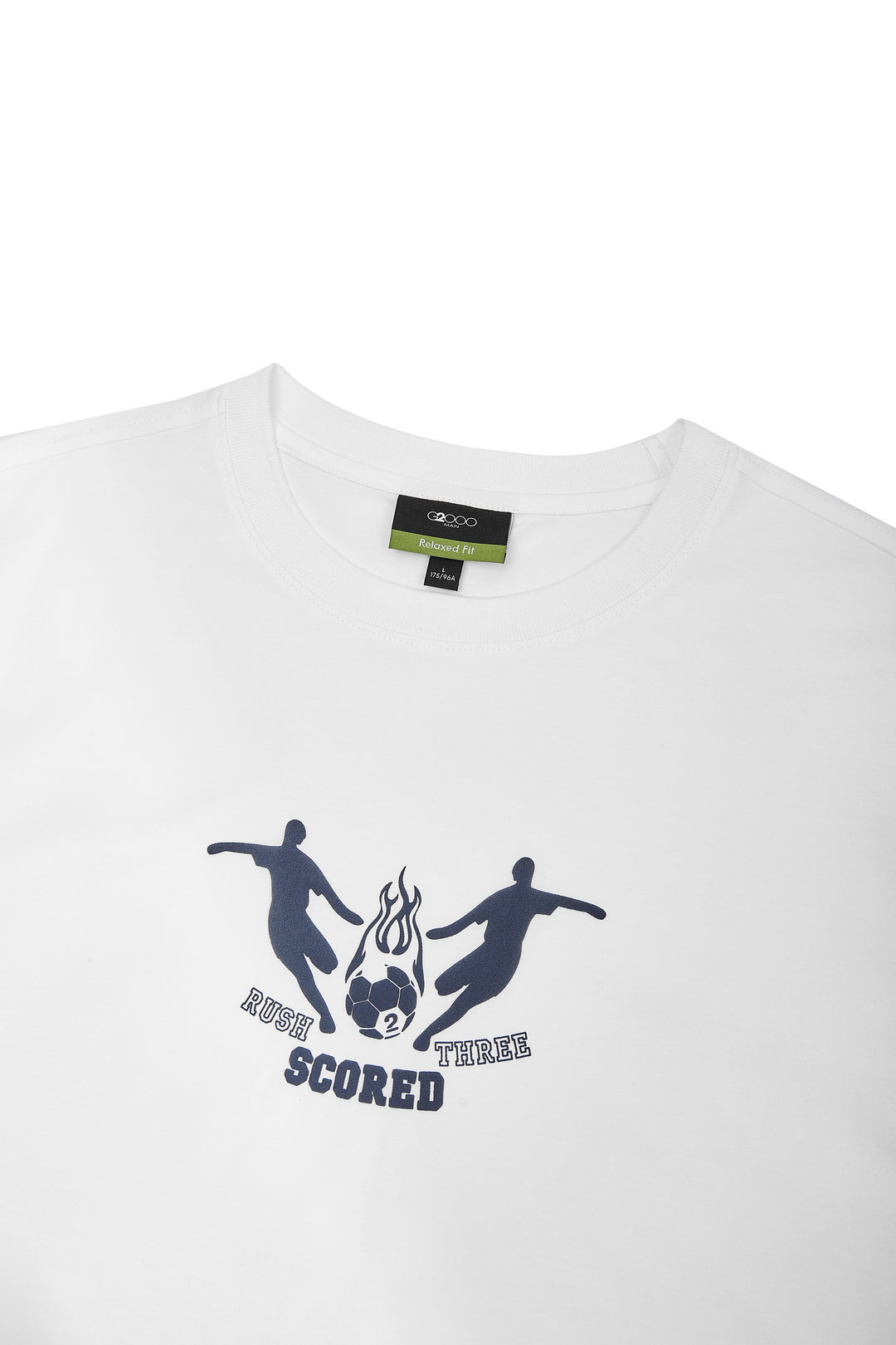 100% Cotton Short-Sleeve Casual T-Shirt