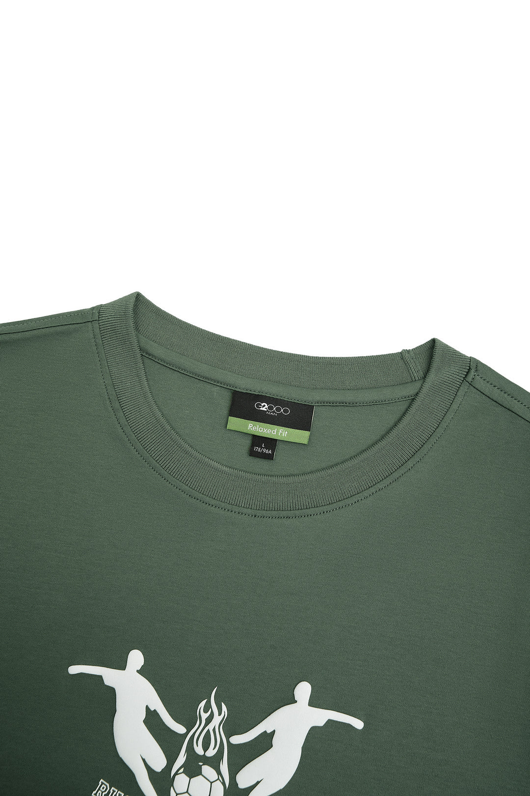 100% Cotton Short-Sleeve Casual T-Shirt