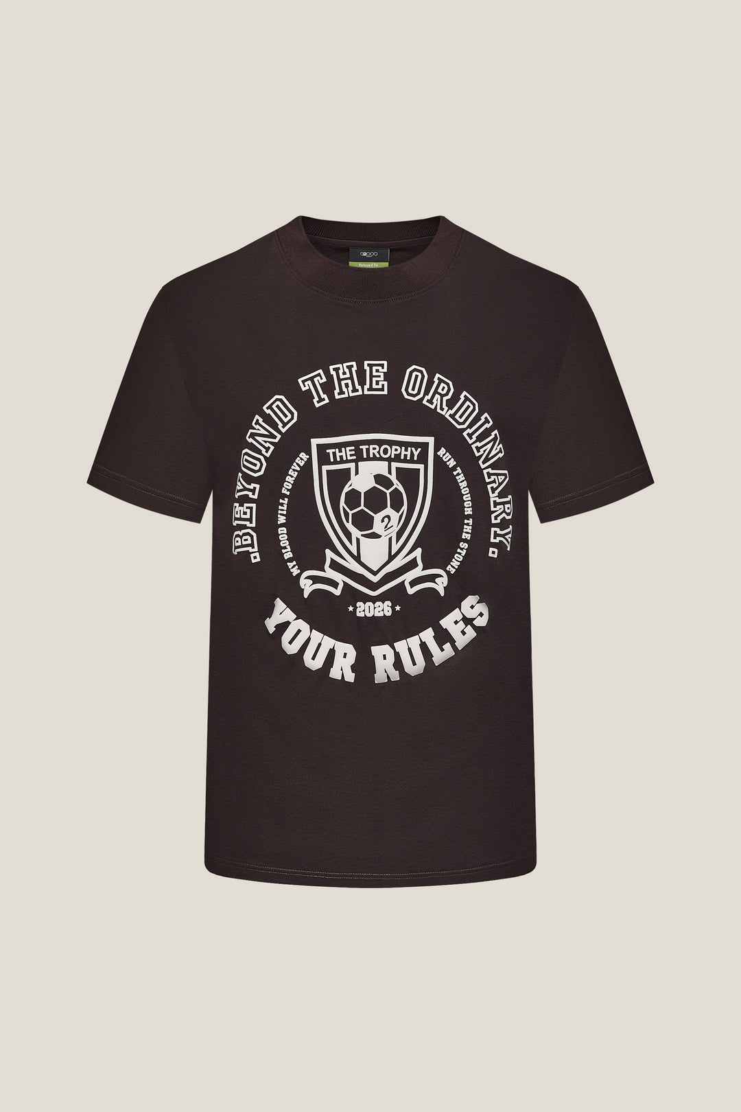 100% Cotton 短袖休閒T恤