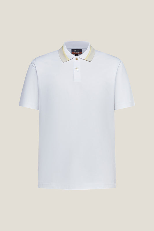G2000 MAN-mercerized-polo-shirt-63143028-White