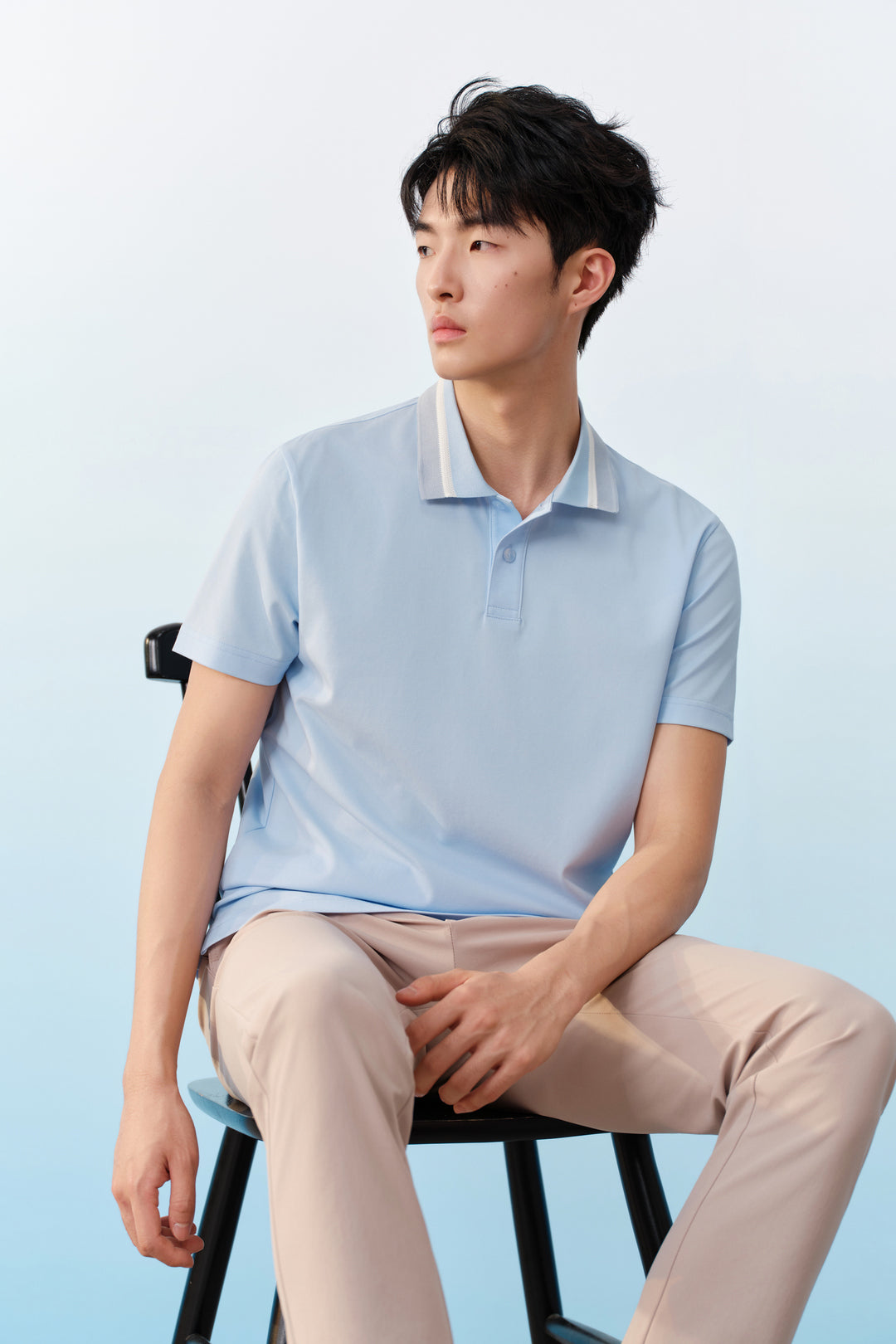Mercerized Polo恤