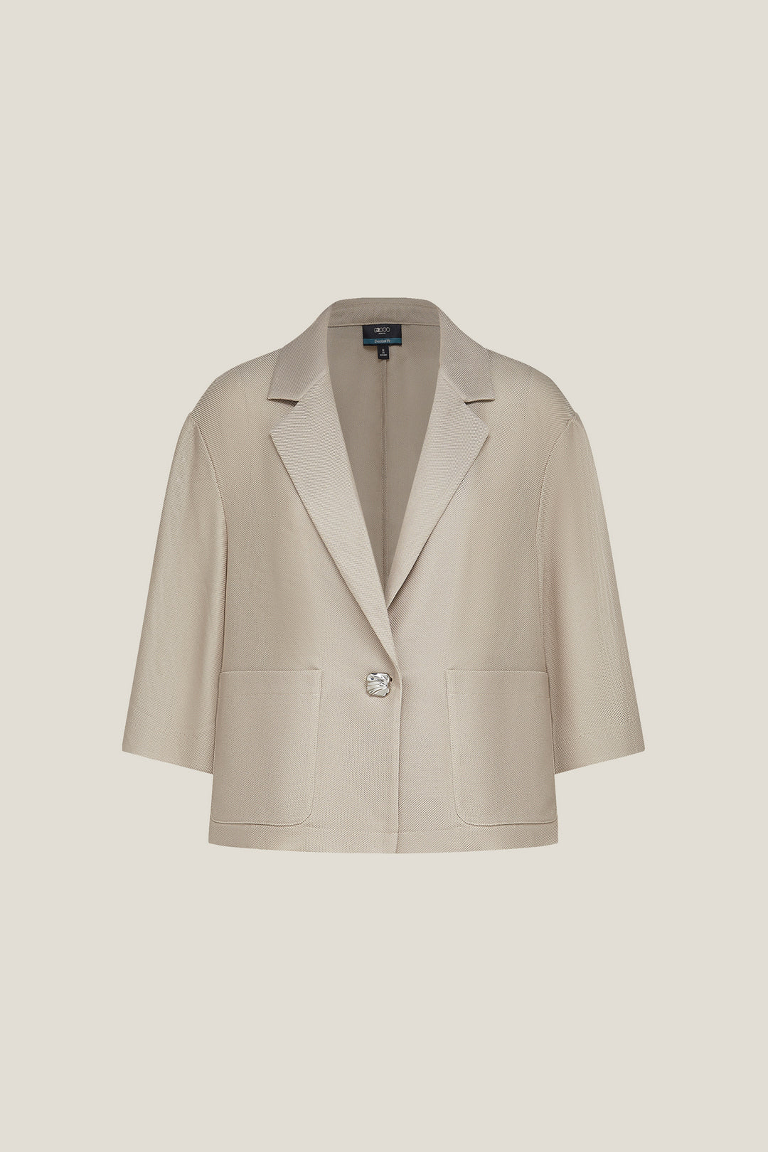 G2000 WOMAN-machine-washable-notch-lapel-blazer-63212610-Beige