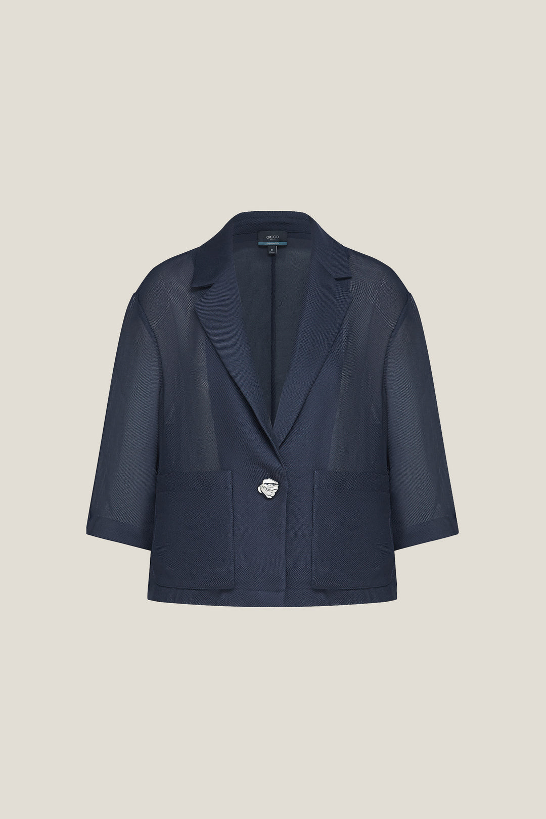 G2000 WOMAN-machine-washable-notch-lapel-blazer-63212610-Blue
