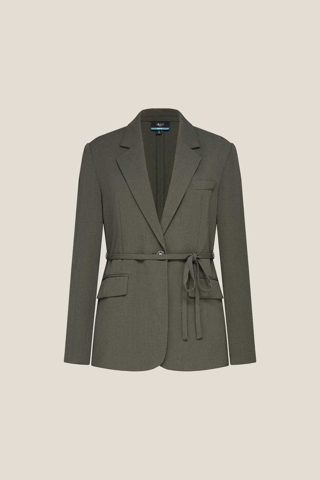 G2000 WOMAN-machine-washable-notch-lapel-blazer-63212667-Green