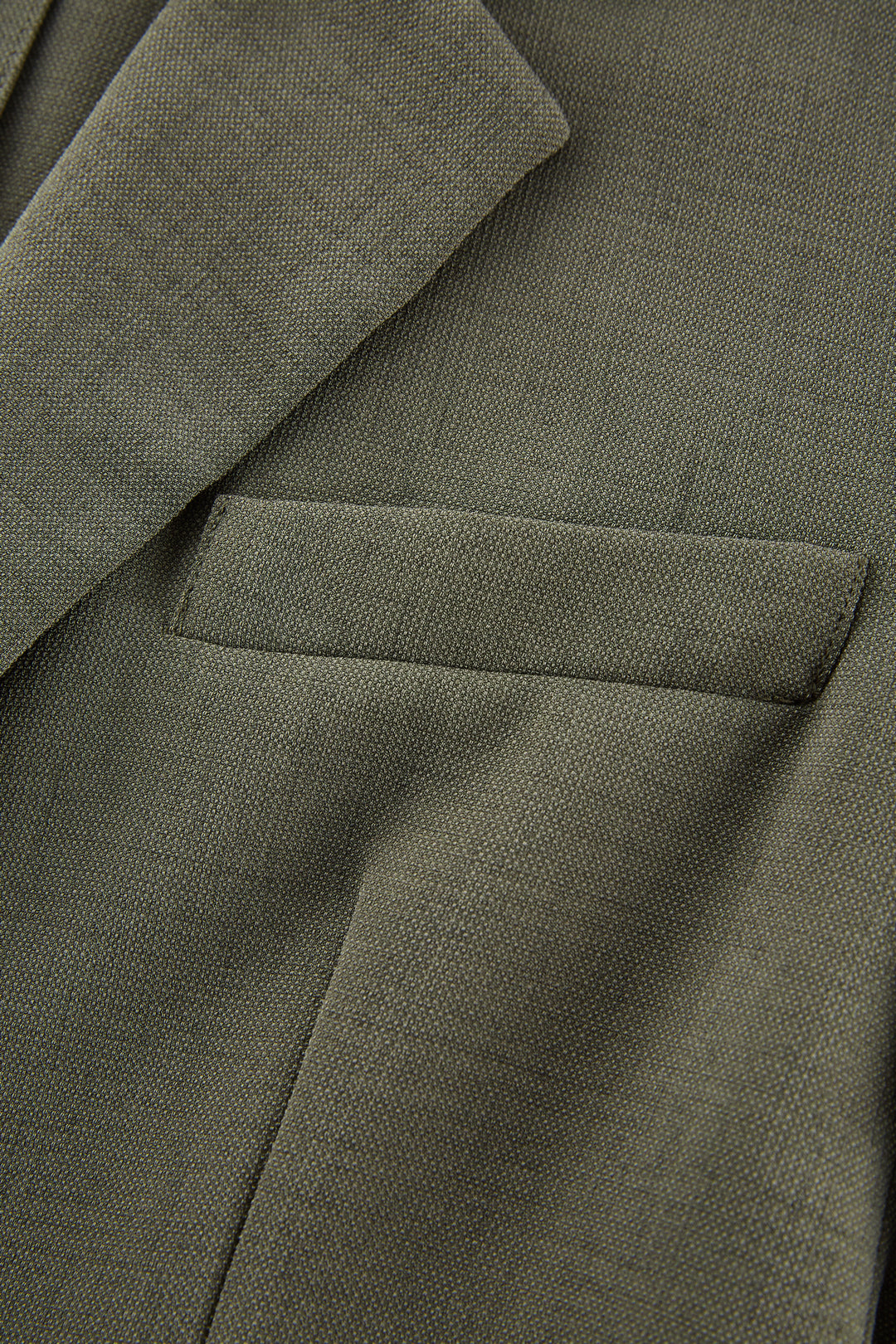 Machine Washable | Notch Lapel 標準領獨立西裝外套(配可拆卸自布腰帶)