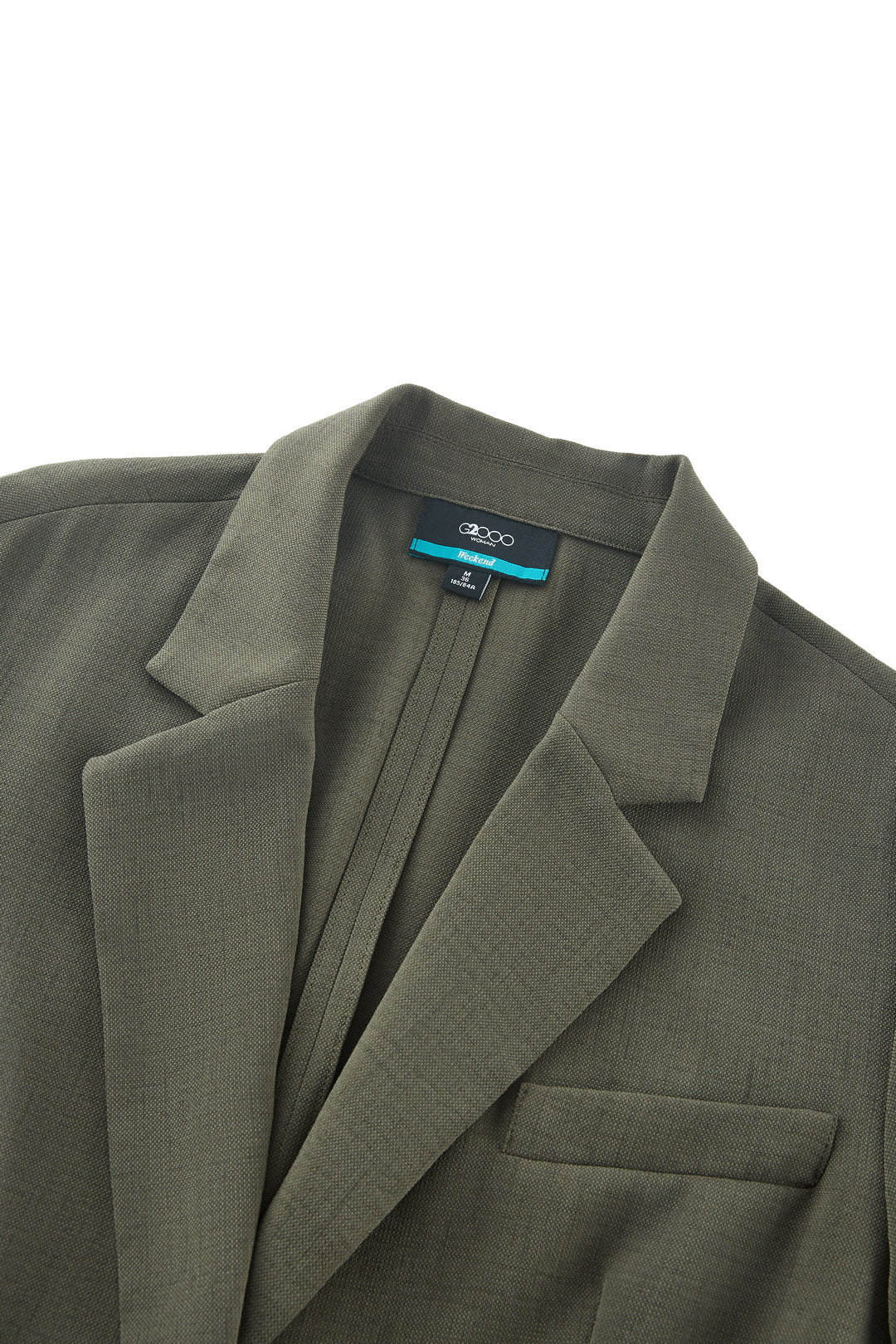 Machine Washable | Notch Lapel 標準領獨立西裝外套(配可拆卸自布腰帶)
