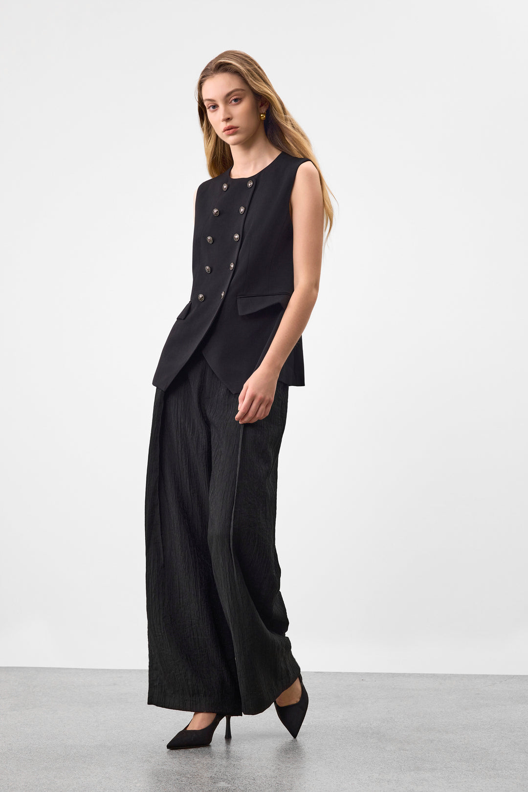 Machine Washable | Round Neck 圓領獨立西裝外套