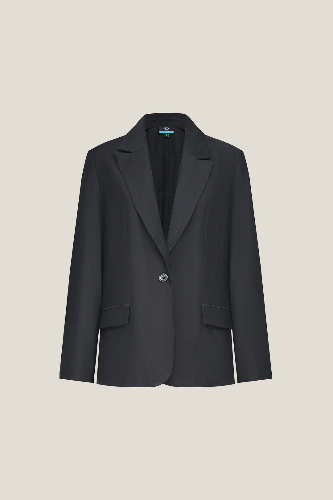 G2000 WOMAN-machine-washable-peak-lapel-blazer-63217637-Black