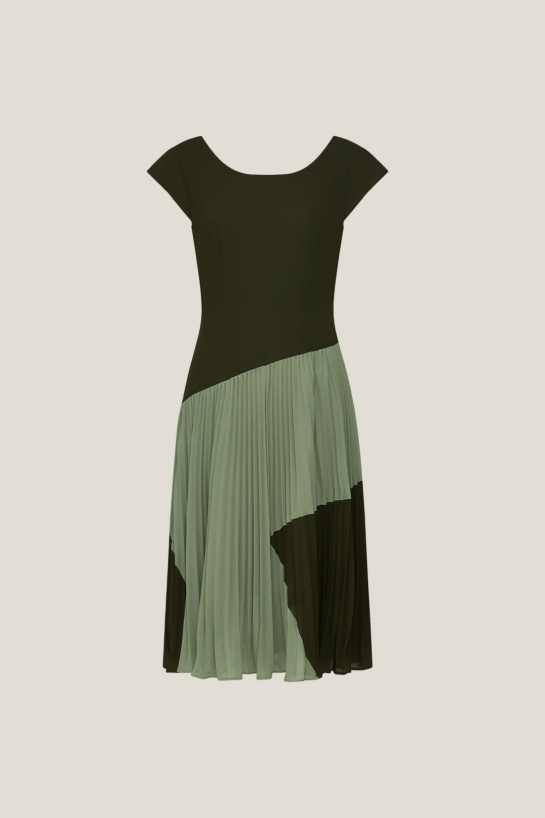 G2000 WOMAN-u-neck-dress-63231016-Green