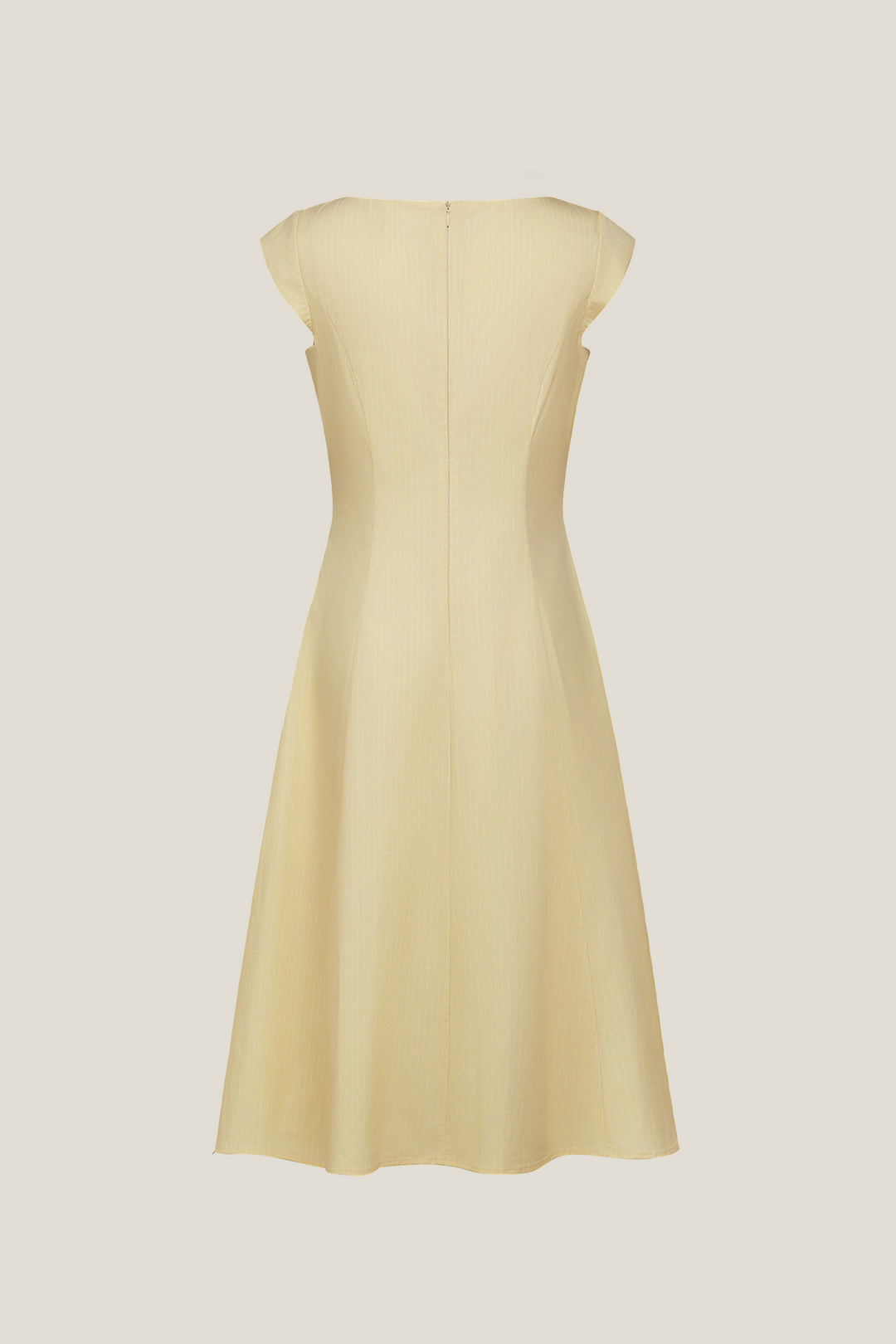 Cotton Blend | Scoop Neck Dress