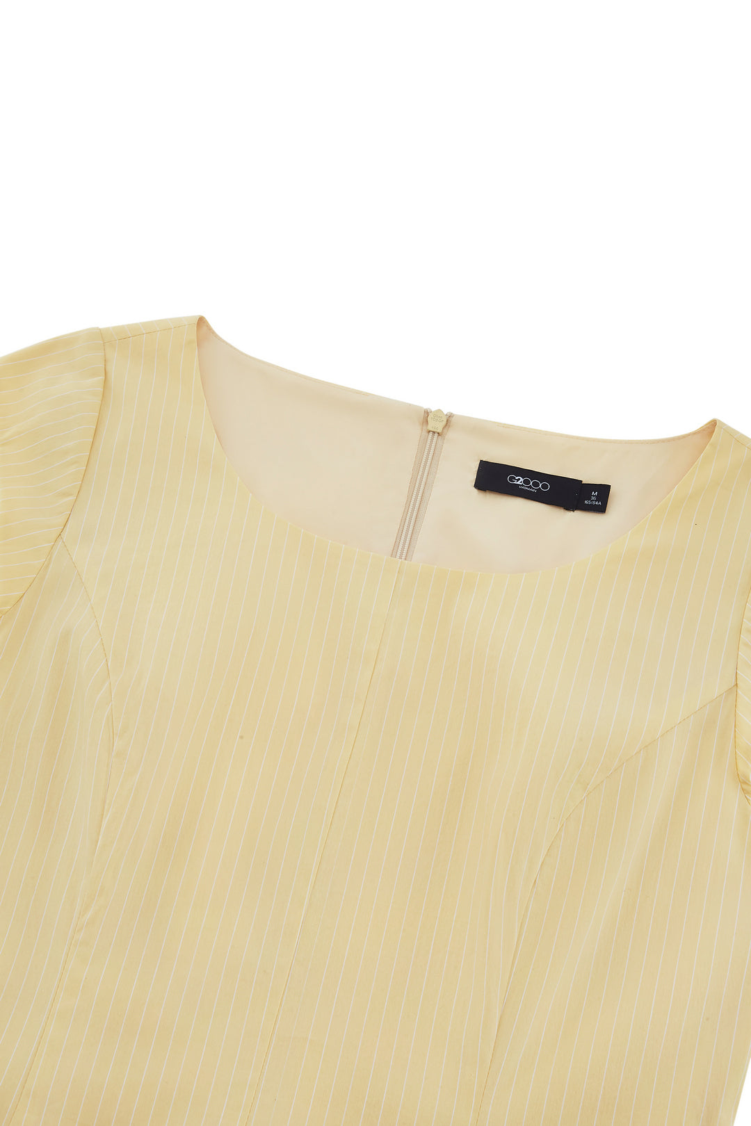 Cotton Blend | Scoop Neck Dress