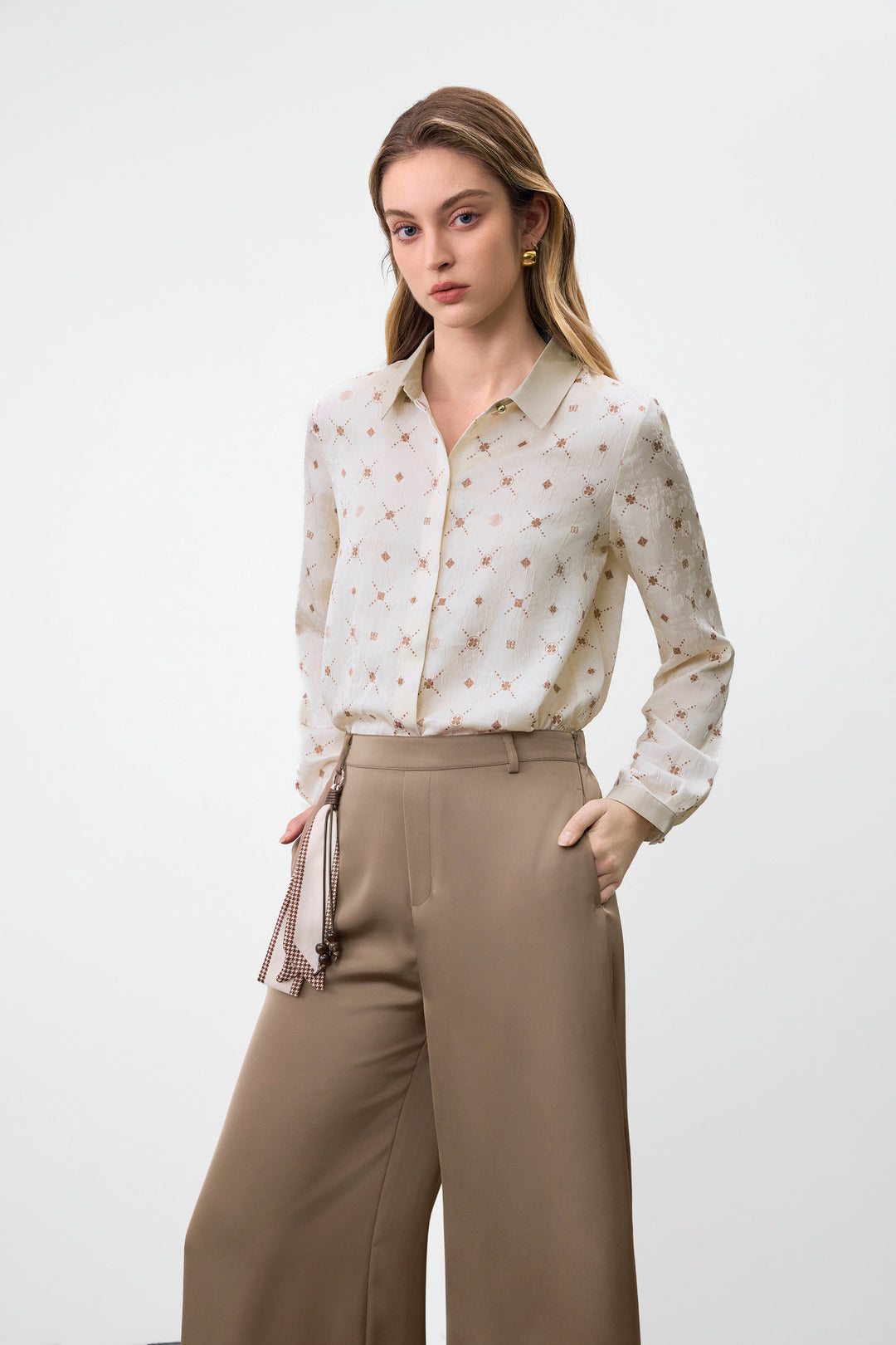 G2000 WOMAN-shirt-collar-blouse-63241011-Beige