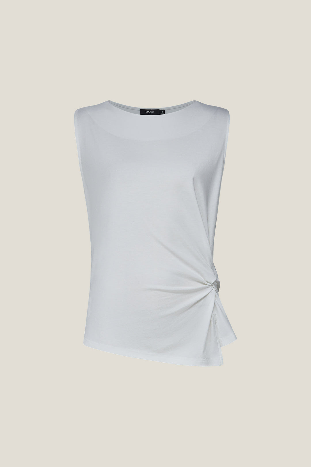 G2000 WOMAN-boat-neck-cut-and-sew-top-63242711-White