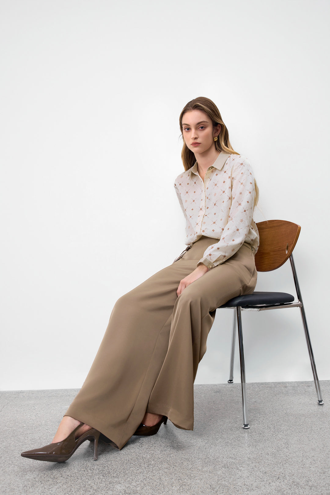 G2000 WOMAN-regular-waist-casual-pants-63261027-Beige