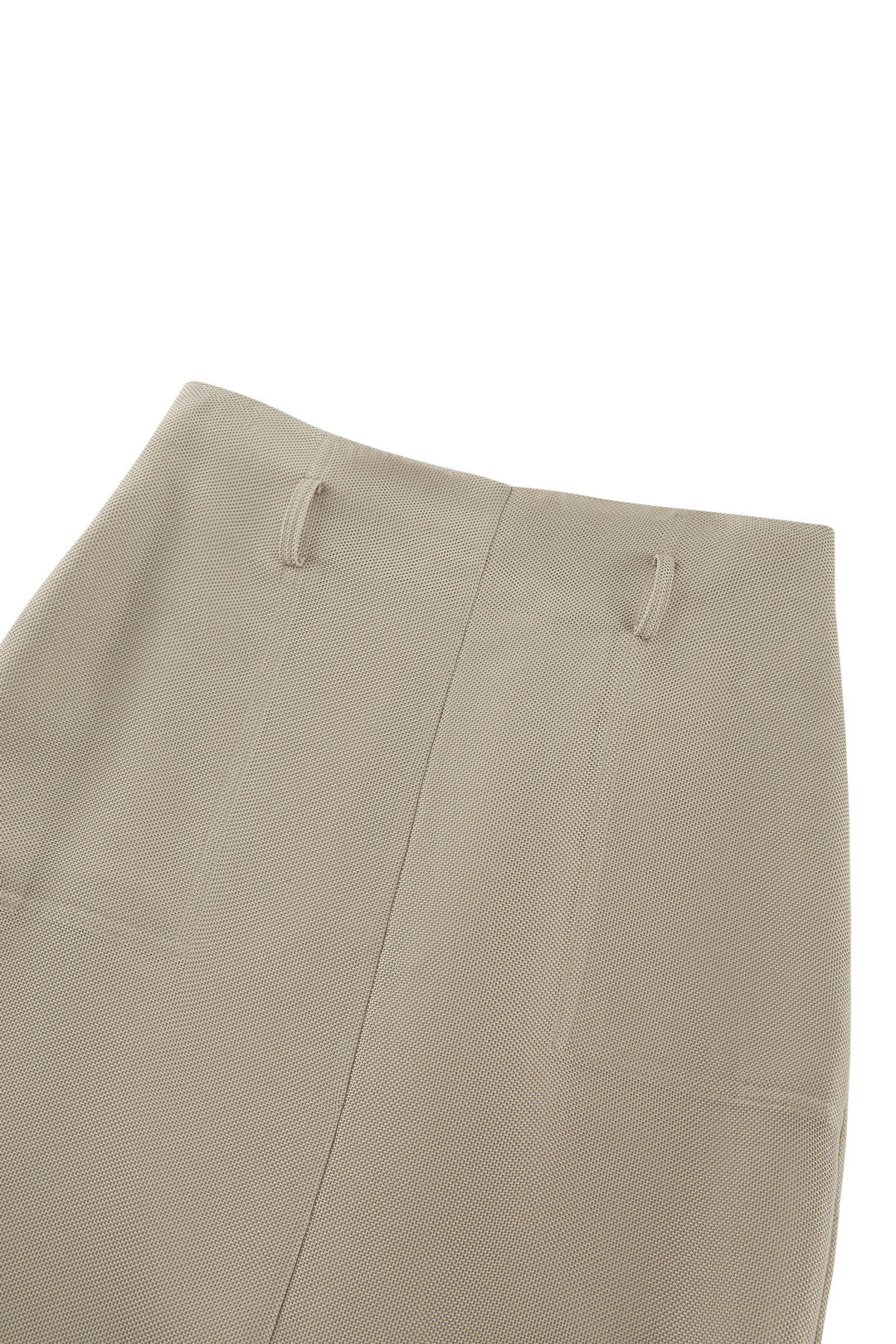 High Waist 半身裙(配自布腰帶)