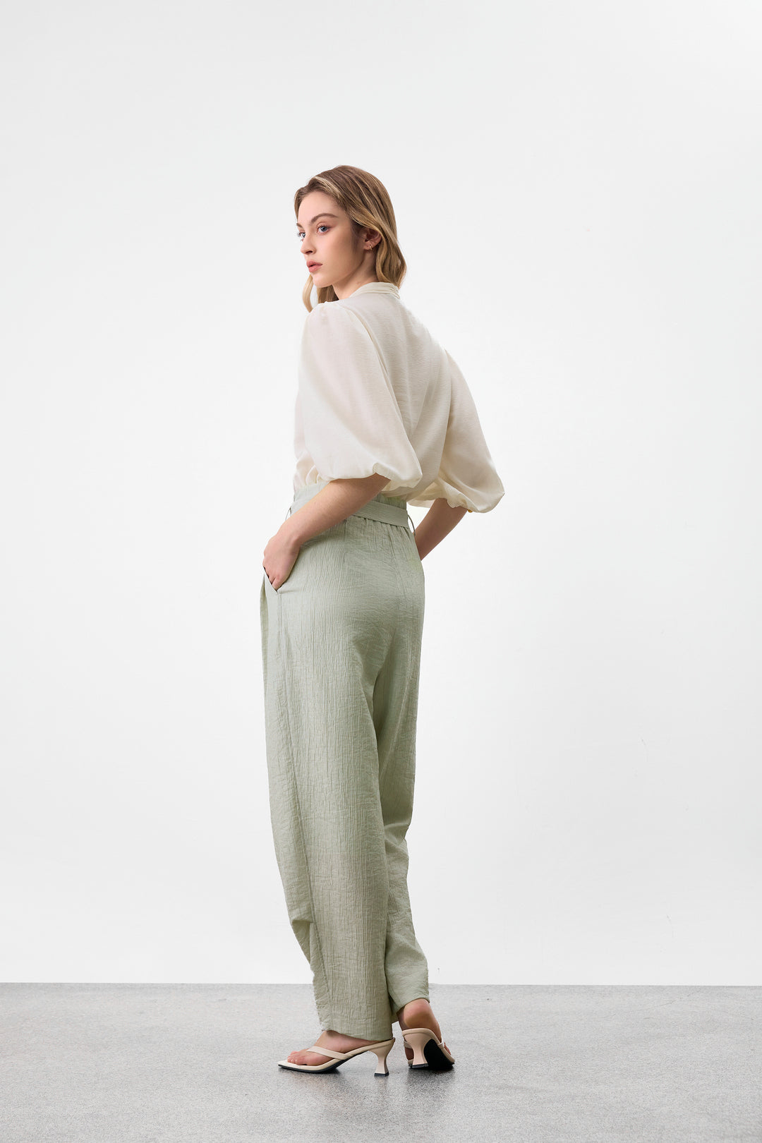High Waist Casual Pants